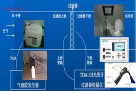 無塵車間高效過濾器檢漏檢測方法